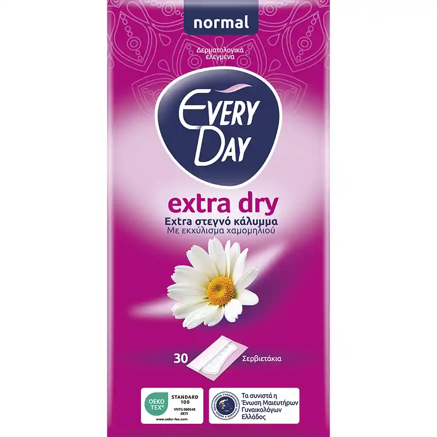 Every Day Σερβιετάκια Extra Dry Normal 30τεμ.