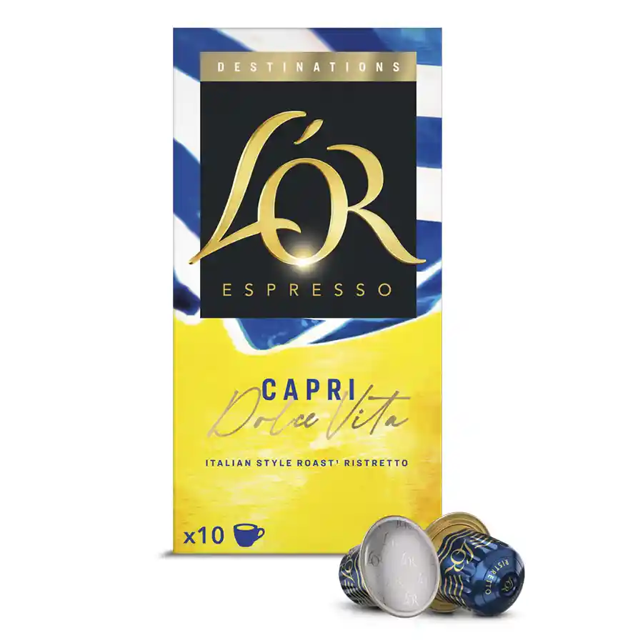 Lor Καφές Espresso Destinations Capri Σε Κάψουλες 10τεμ. 52γρ.