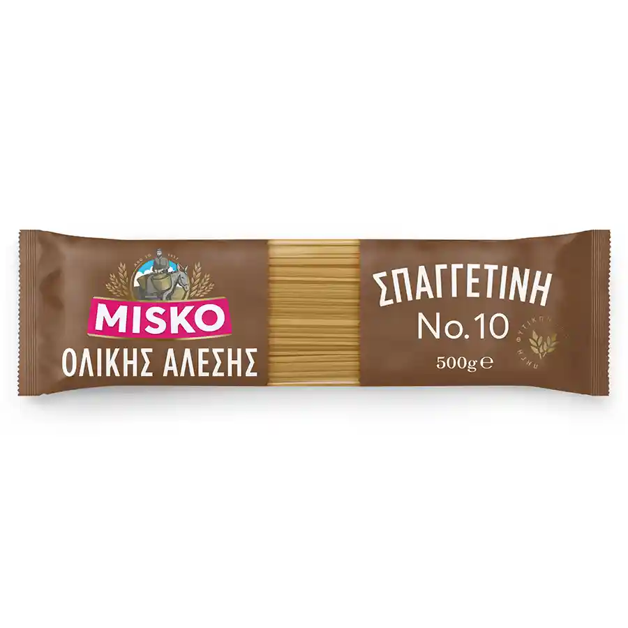 Misko Σπαγγετίνη Ολικής Άλεσης Νo10  500γρ.