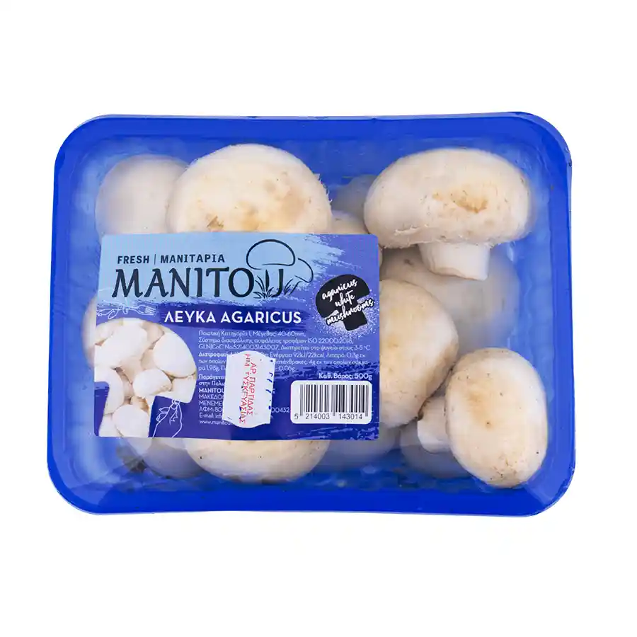Manitou Μανιτάρια Λευκά Εισαγωγής 500γρ.