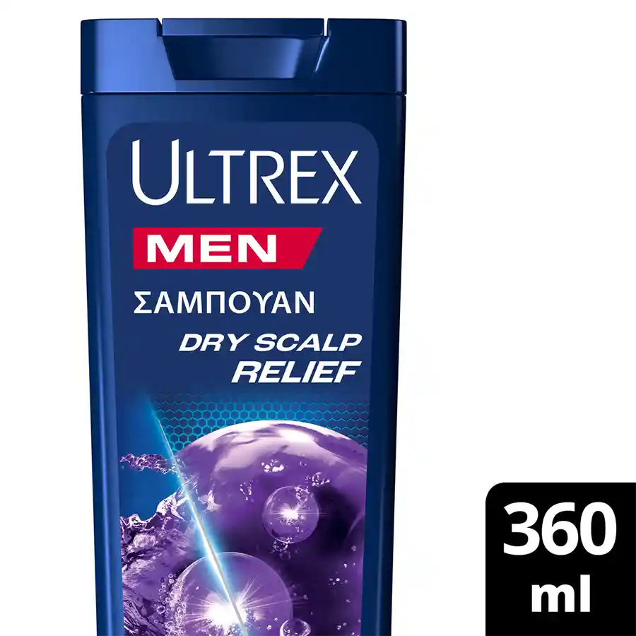 Ultrex Men Σαμπουάν Για Ξηροδερμία 360ml.