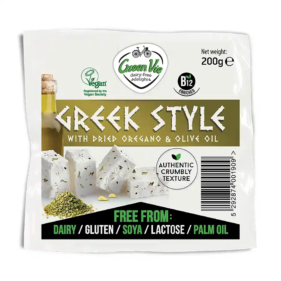 Green Vie Greek Style Λευκό Λάδι & Ρίγανη Χωρίς Γλουτένη 200γρ.