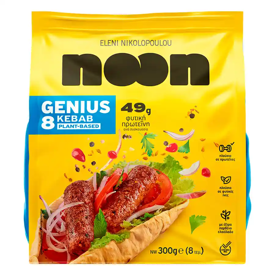 Noon Genius Kebab Plant Based 300γρ. 