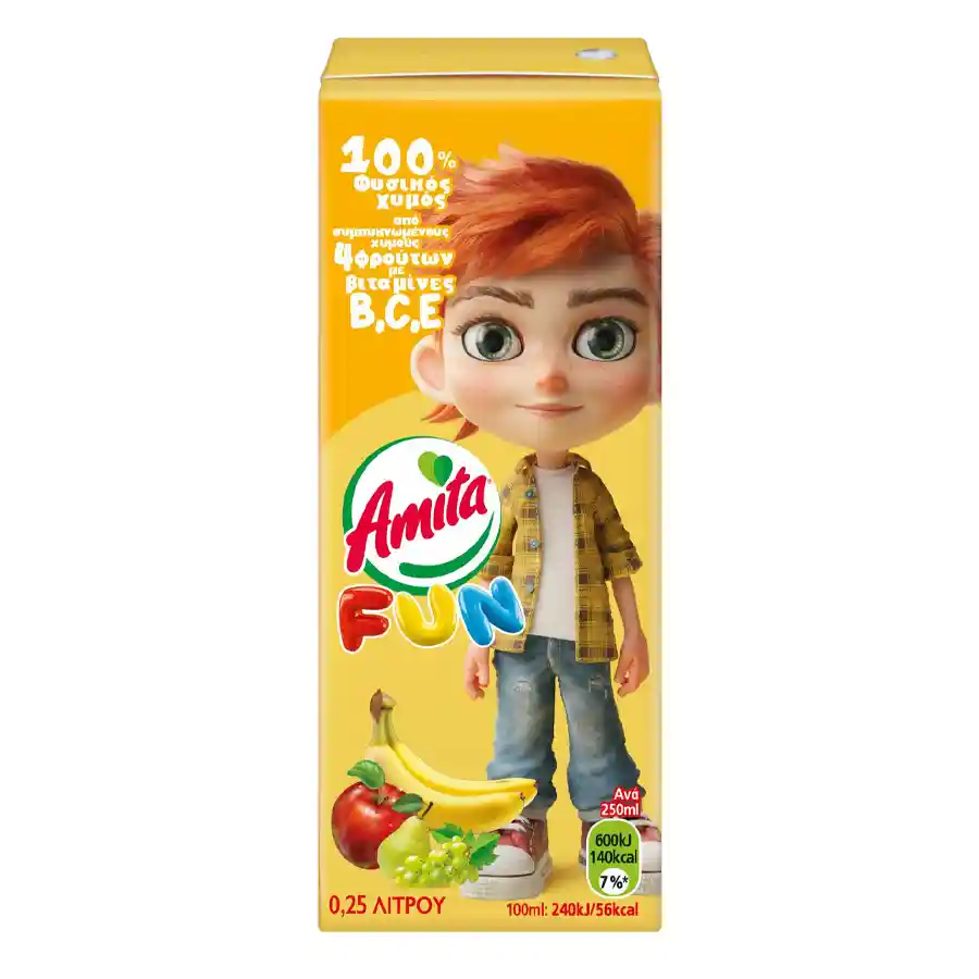 Amita Fun Yellow 250ml.