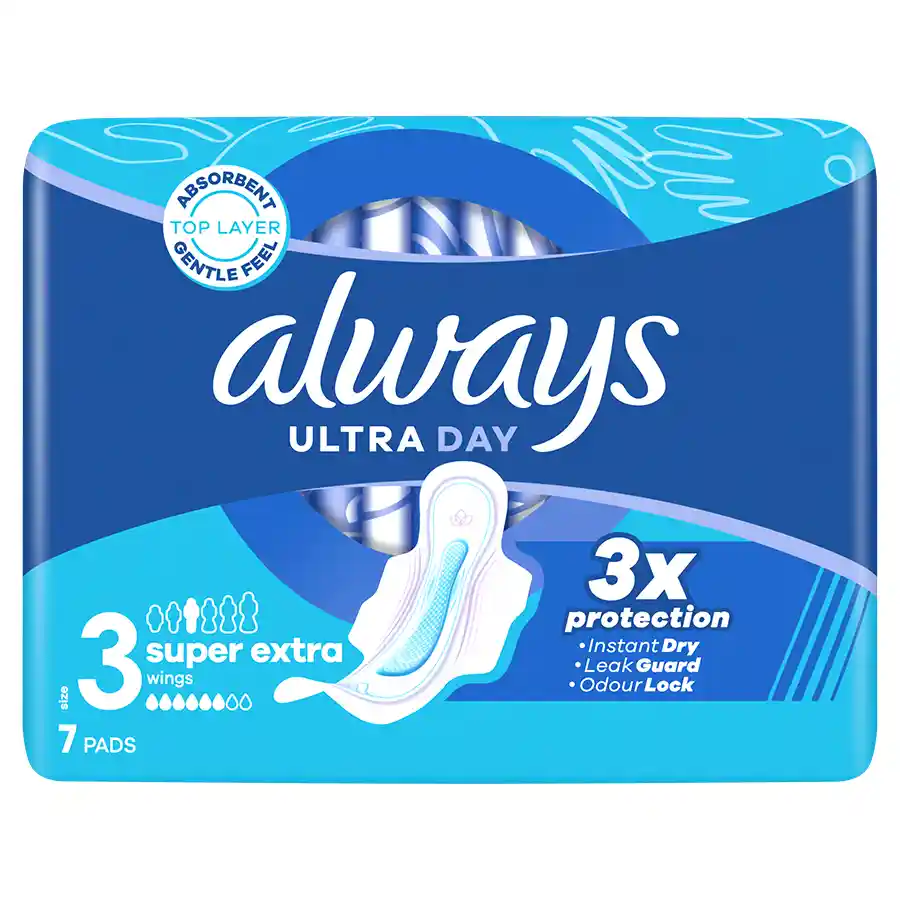 Always Ultra Σερβιέτες Night (Μέγεθος 3) Με Φτερά 7τεμ. 