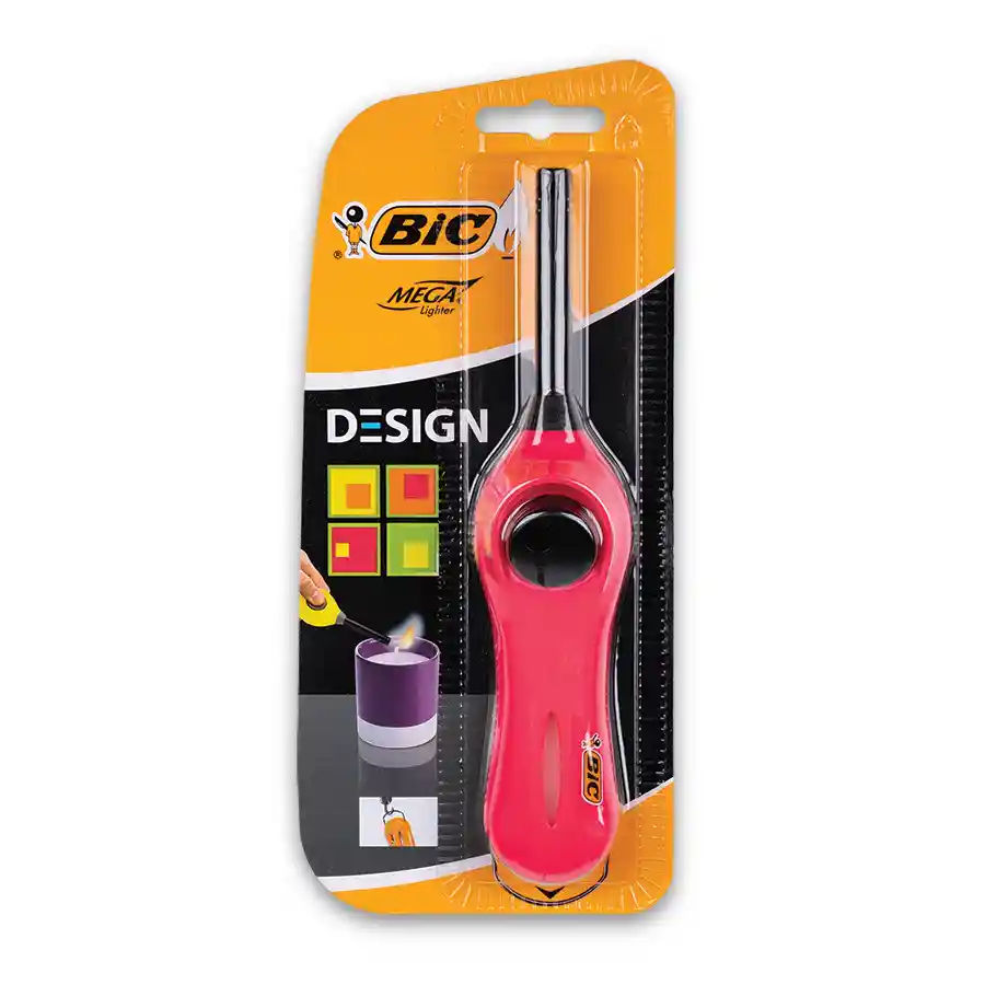 Bic Αναπτήρας Mega Lighter U140 (Διάφορα Χρώματα)