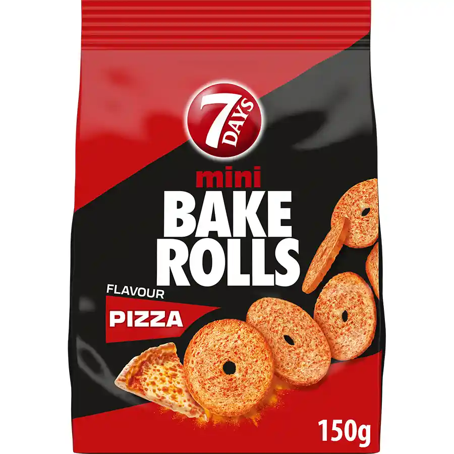 7Days Bake Rolls Μίνι Pizza 150γρ.