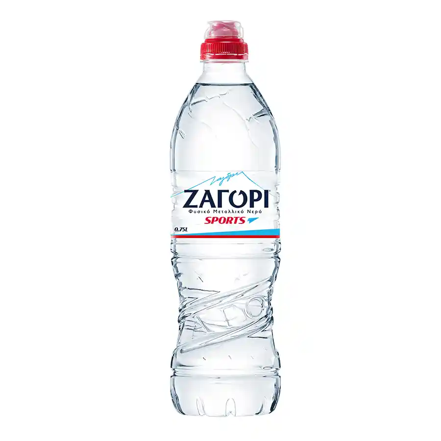 Ζαγόρι Φυσικό Μεταλλικό Νερό Sports 750ml.