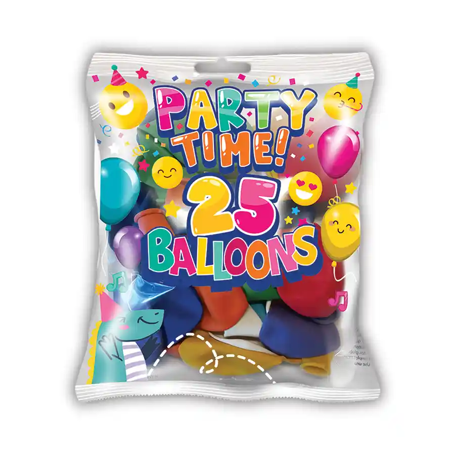 Swan Party Time Μπαλόνια No26 25τεμ.