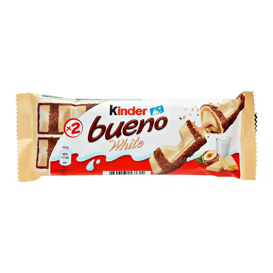 Ferrero Kinder Bueno Γκοφρέτα White 39γρ.