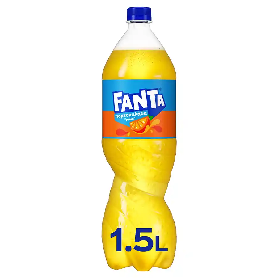 Fanta Πορτοκάλι Μπλε Χωρίς Ανθρακικό 1,5lt.