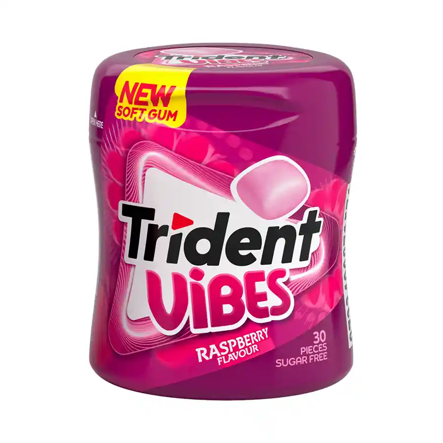 Trident Τσίχλες Βατόμουρο 70,2γρ.