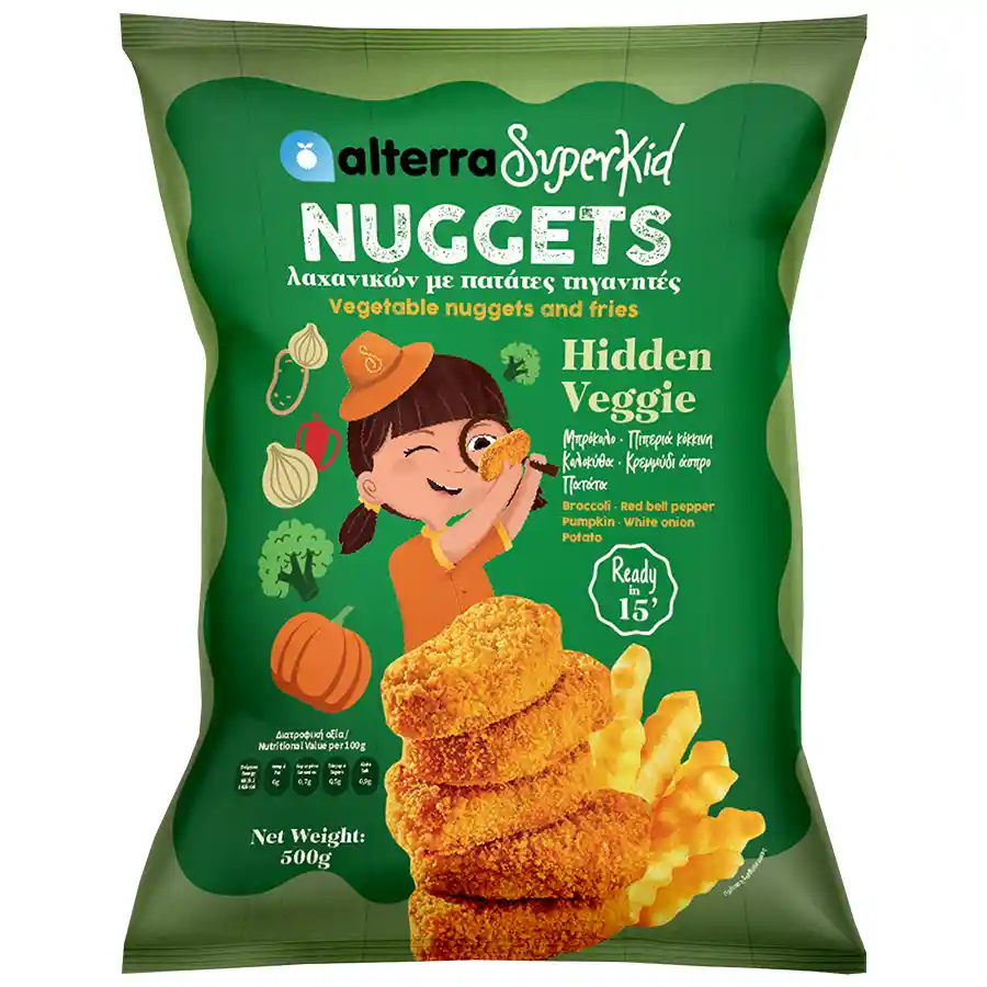 Alterra Kids Meals Nuggets Με Πατάτες Τηγανιτές 500γρ.