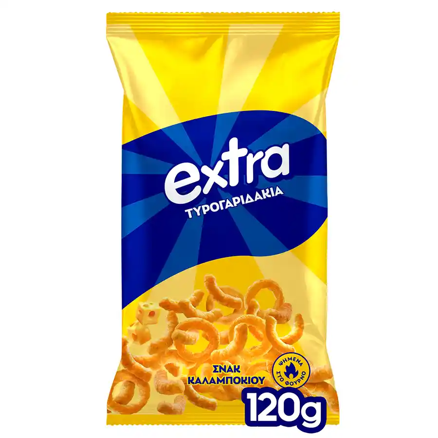 Extra Τυρογαριδάκια 120γρ.
