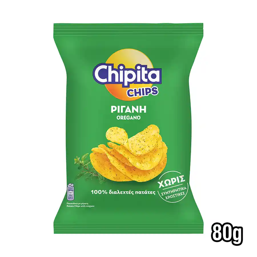 Chipita Chips Ρίγανη 80γρ.