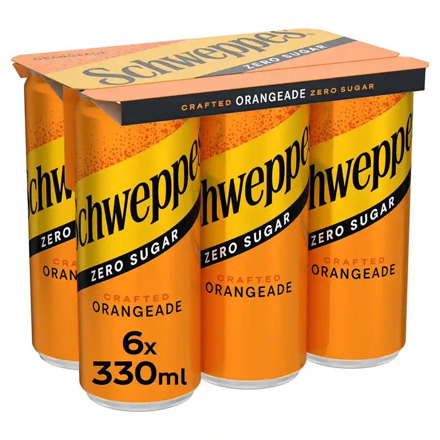Schweppes Πορτοκαλάδα Orange Blossom 6x330ml.