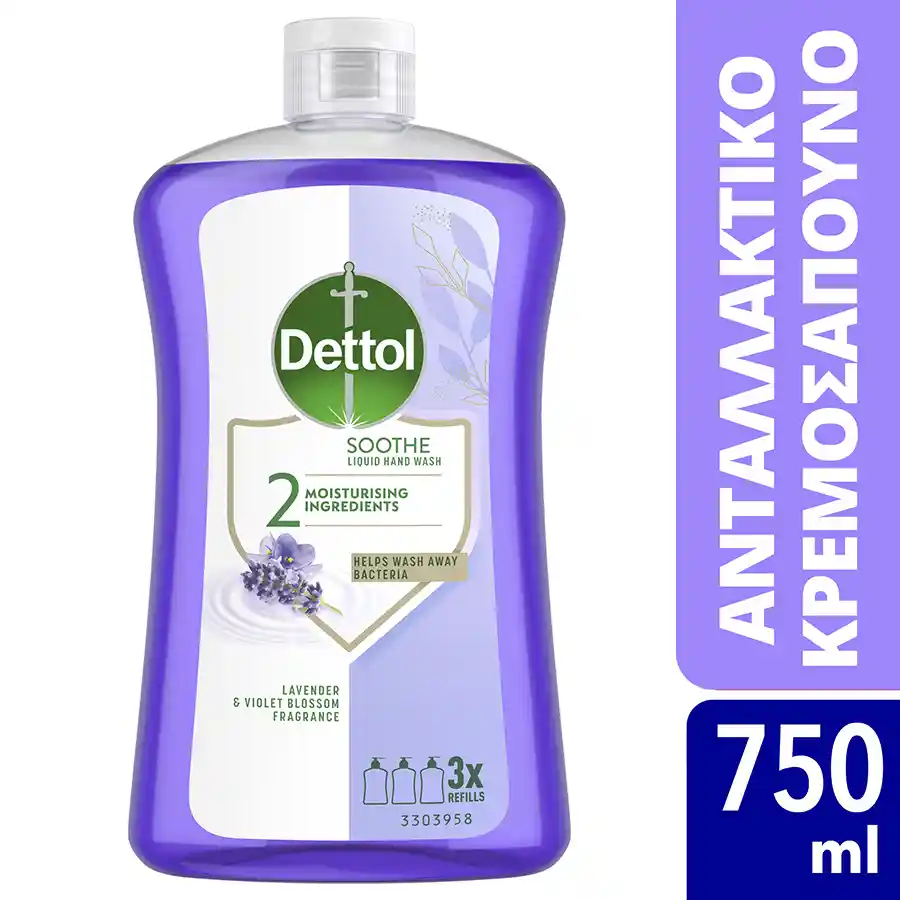 Dettol Κρεμοσάπουνο Relax Ανταλλακτικό 750ml.