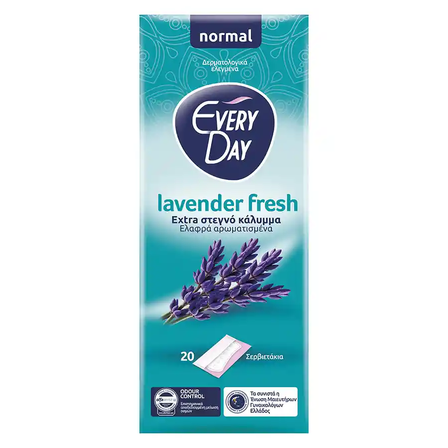 Every Day Lavender Fresh Σερβιετάκια Normal 20τεμ.