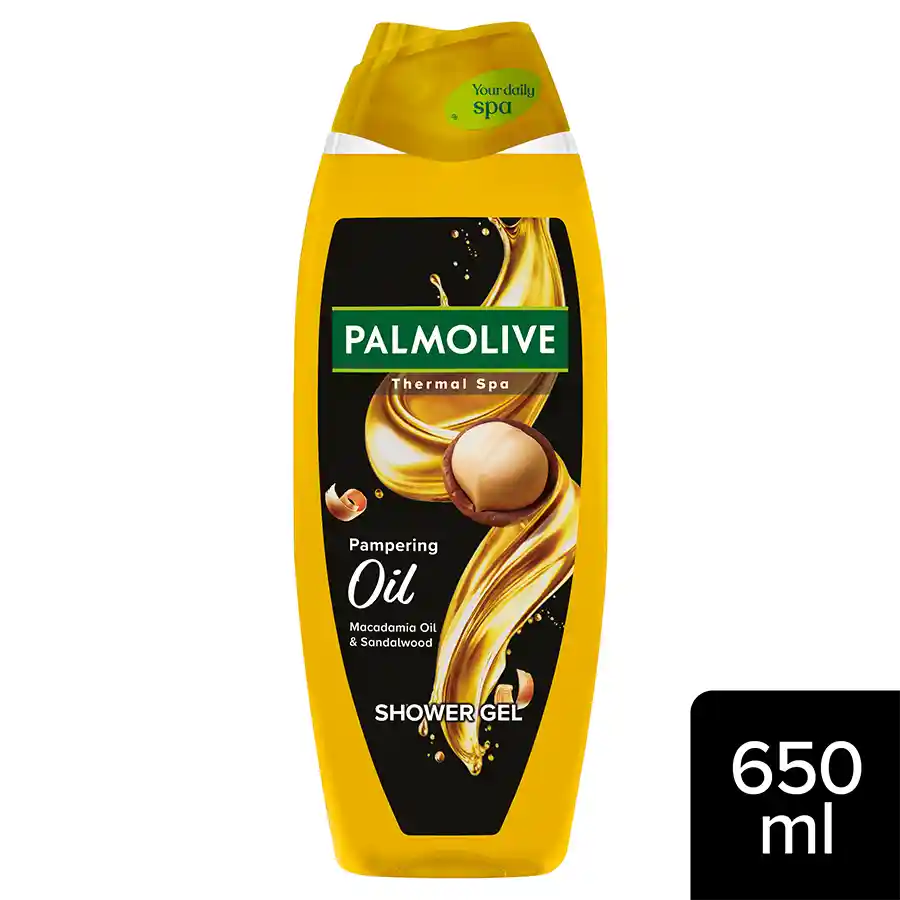Palmolive Thermal Spa Αφρόλουτρο Pampering Oil 650ml.
