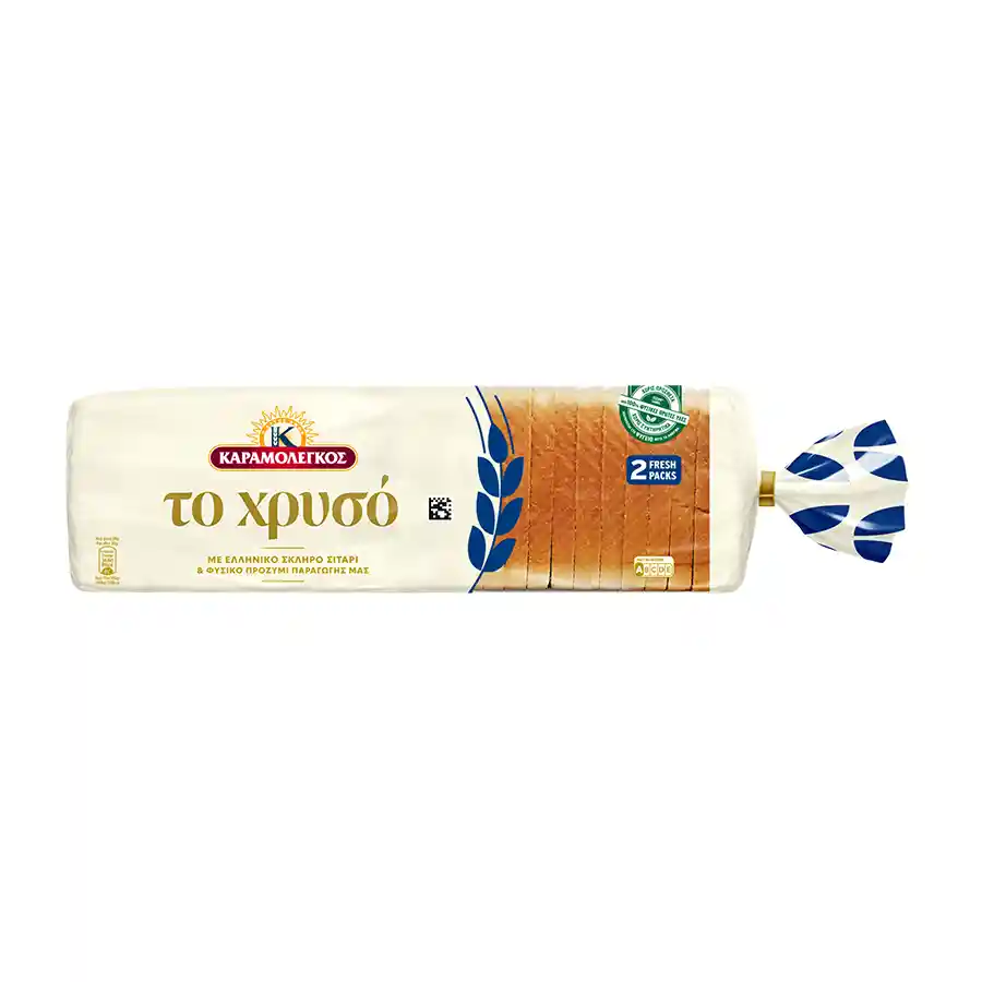 Καραμολέγκος Το Χρυσό Ψωμί Τοστ 720γρ.