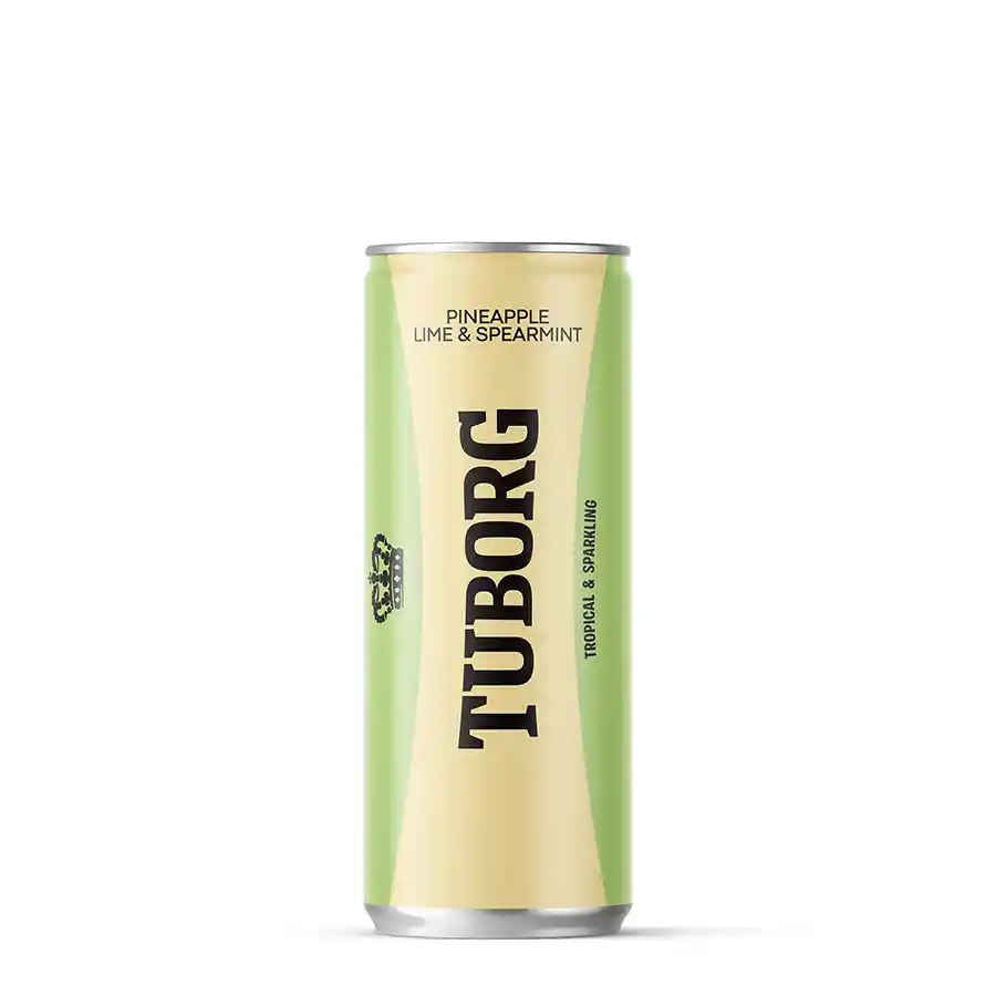 Tuborg Ανανάς Λάιμ & Άρωμα Δυόσμος 330ml.