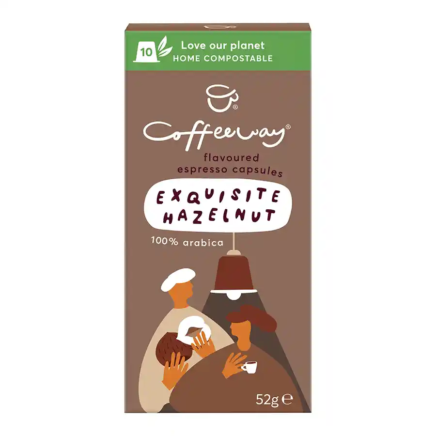 Coffeeway Καφές Espresso Hazelnut Σε Κάψουλες 10τεμ. 52γρ.