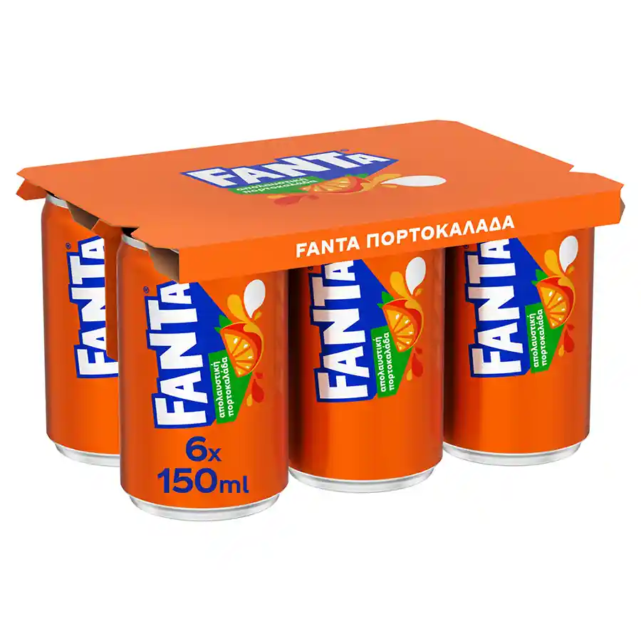 Fanta Πορτοκάλι 6x150ml.