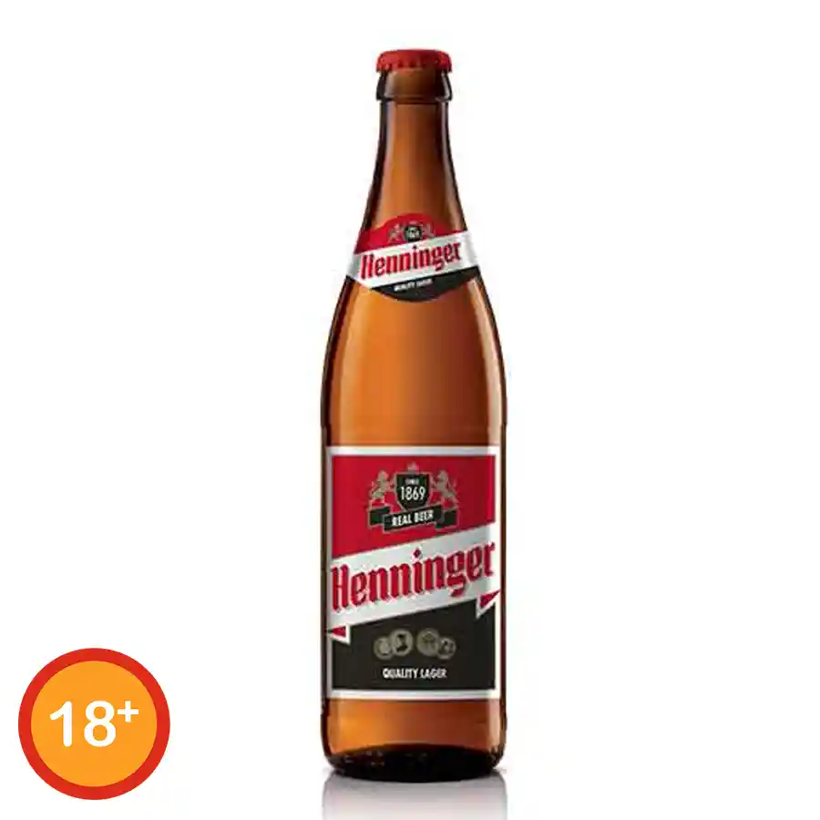 Henninger Μπίρα Lager Φιάλη 500ml.