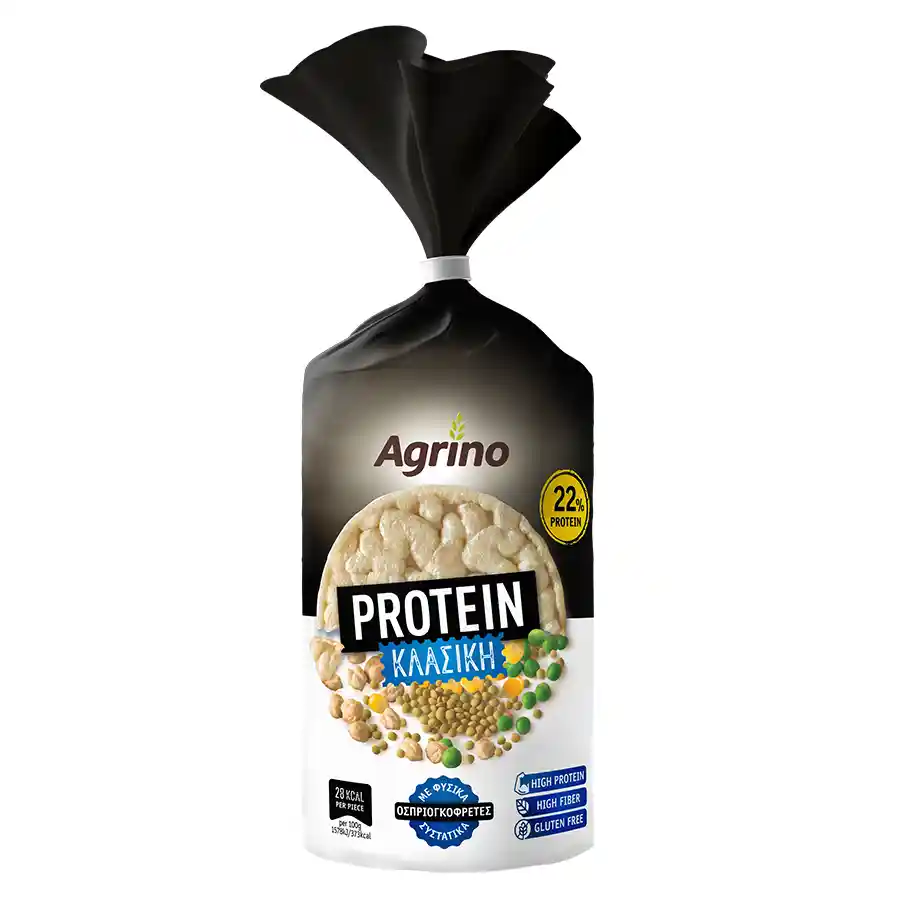 Agrino Protein Οσπριογκοφρέτες Κλασικές 90γρ.