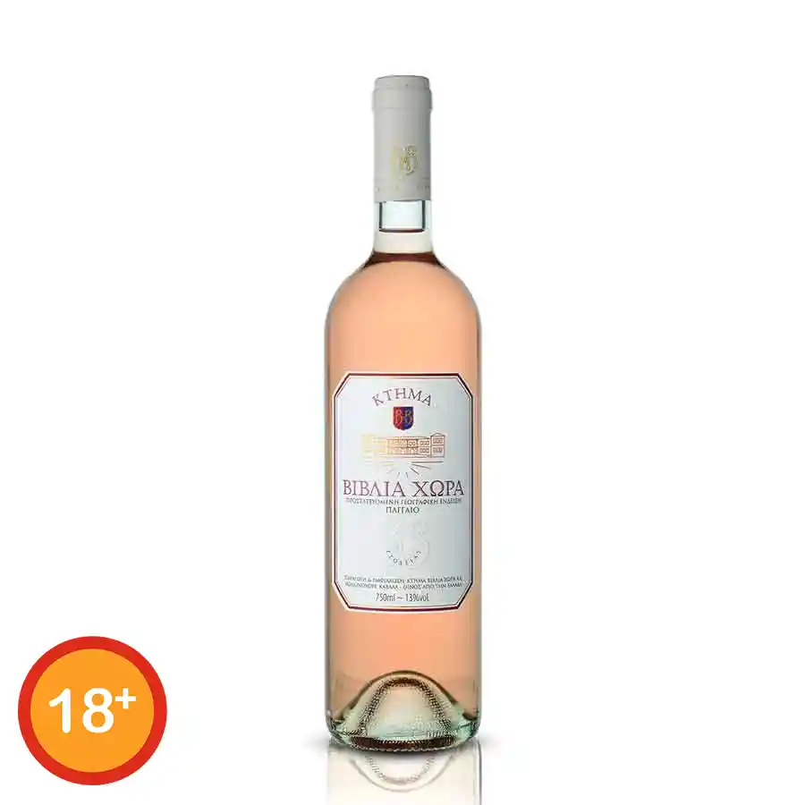 Κτήμα Βίβλια Χώρα ΠΓΕ Κρασί Ροζέ 750ml. 