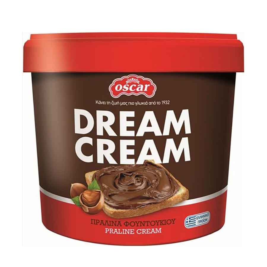 Oscar Dream Cream Πραλίνα Φουντουκιού 320γρ.