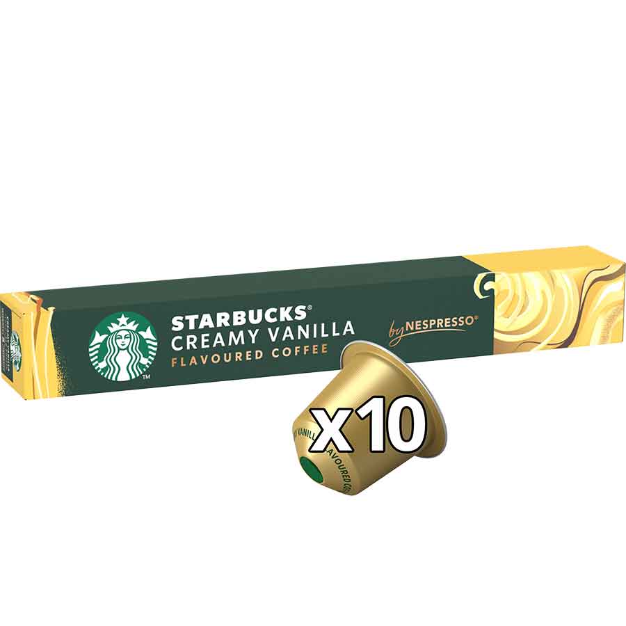 Starbucks Καφές Espresso Creamy Vanilla Σε Κάψουλες 10τεμ. 51γρ.