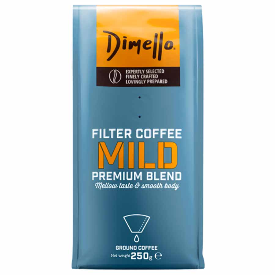 Dimello Καφές Φίλτρου Mild 250γρ.