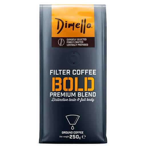 Dimello Καφές Φίλτρου Bold 250γρ.