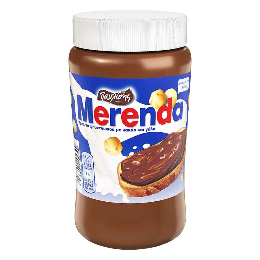 Παυλίδης Merenda Πραλίνα Φουντουκιού 570γρ.