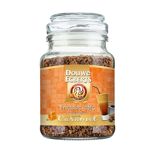 Douwe Egberts Καφές Στιγμιαίος Caramel 100γρ.