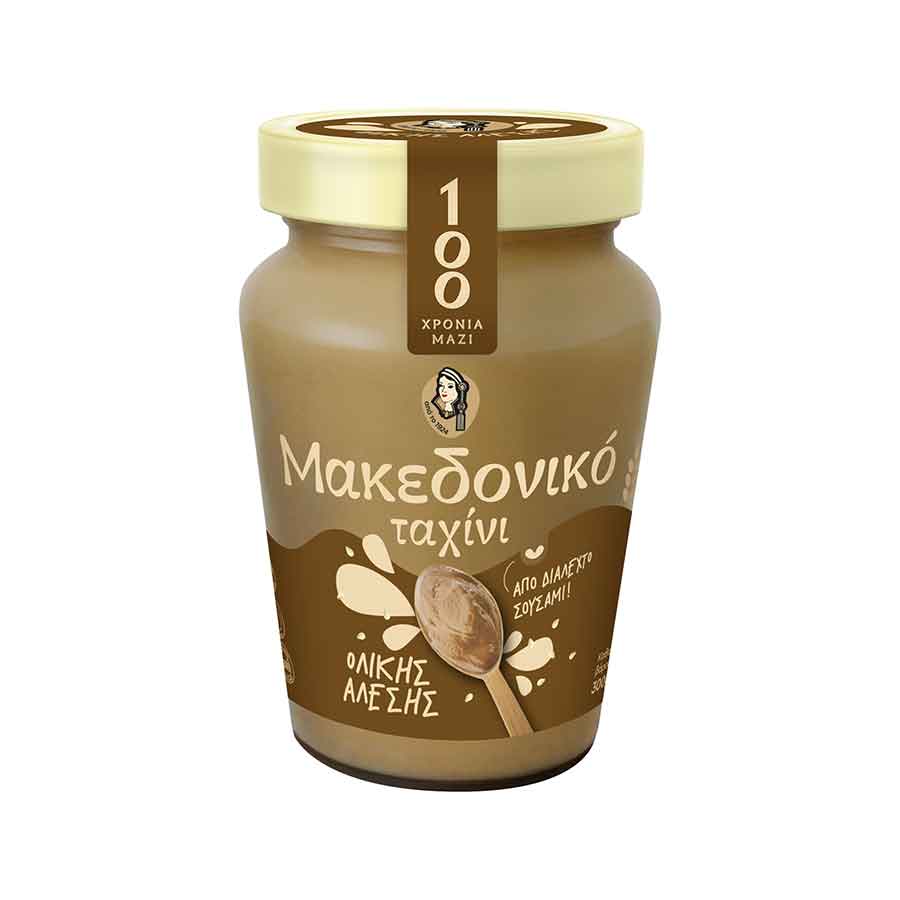 Μακεδονικό Ταχίνι Ολικής Άλεσης Χωρίς Γλουτένη 300γρ.