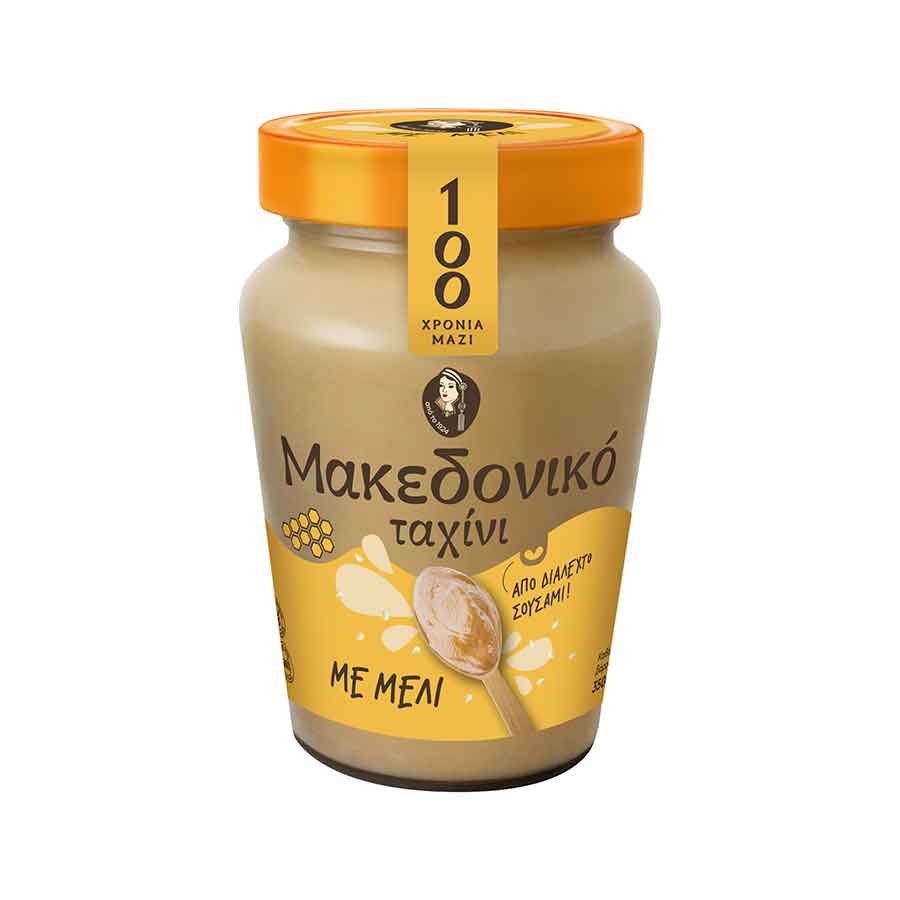 Μακεδονικό Ταχίνι Με Μέλι Χωρίς Γλουτένη 350γρ.