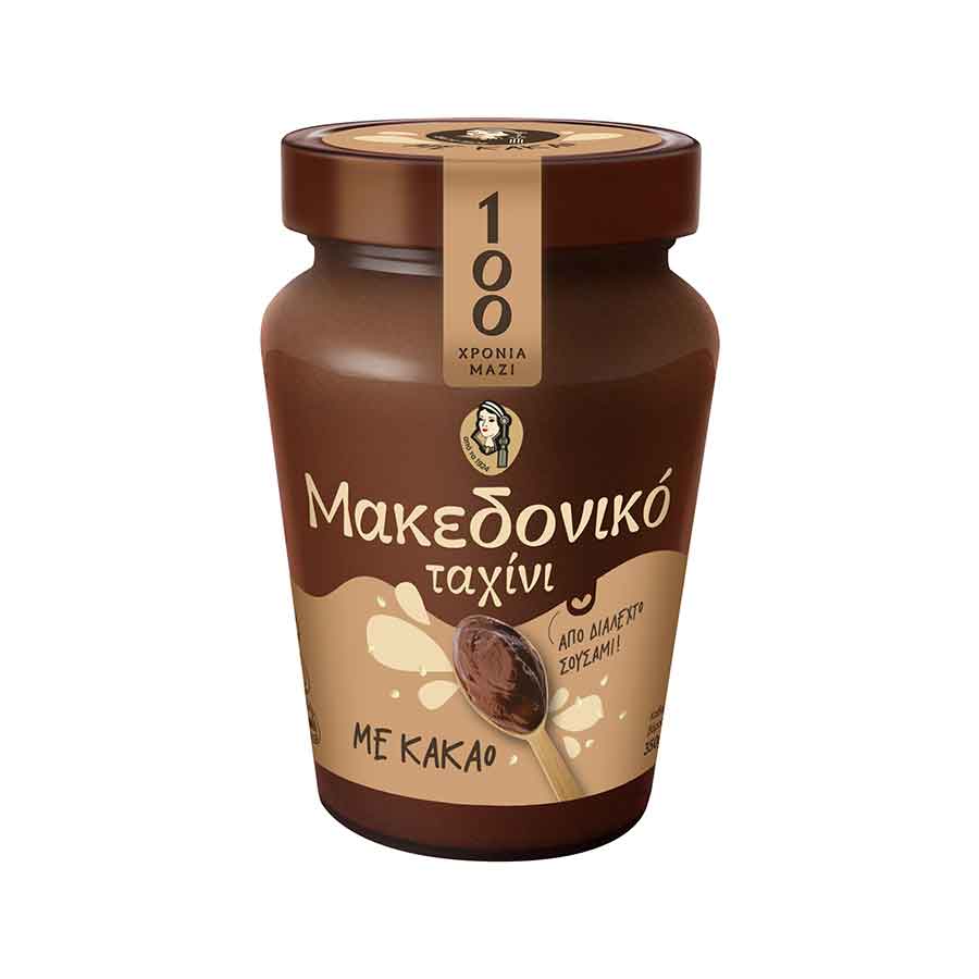 Μακεδονικό Ταχίνι Με Κακάο Χωρίς Γλουτένη 350γρ.