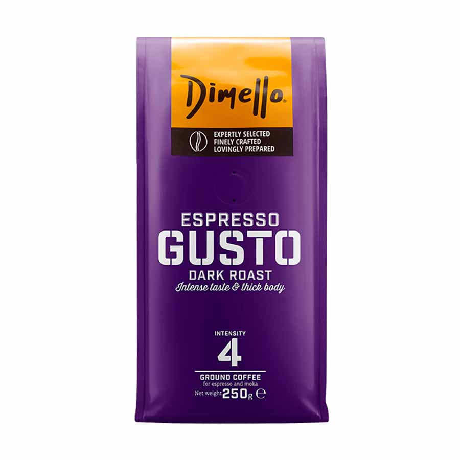 Dimello Καφές Espresso Gusto Αλεσμένος 250γρ.