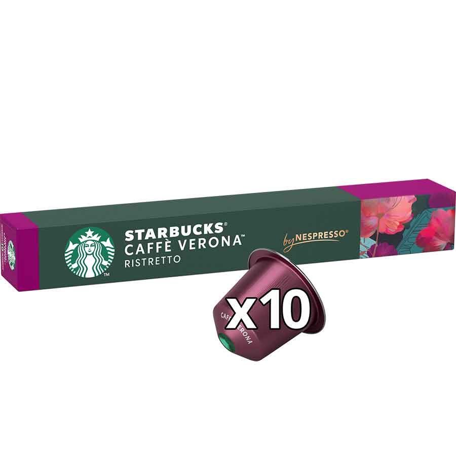 Starbucks Καφές Espresso Caffe Verona Σε Κάψουλες 10τεμ. 55γρ.