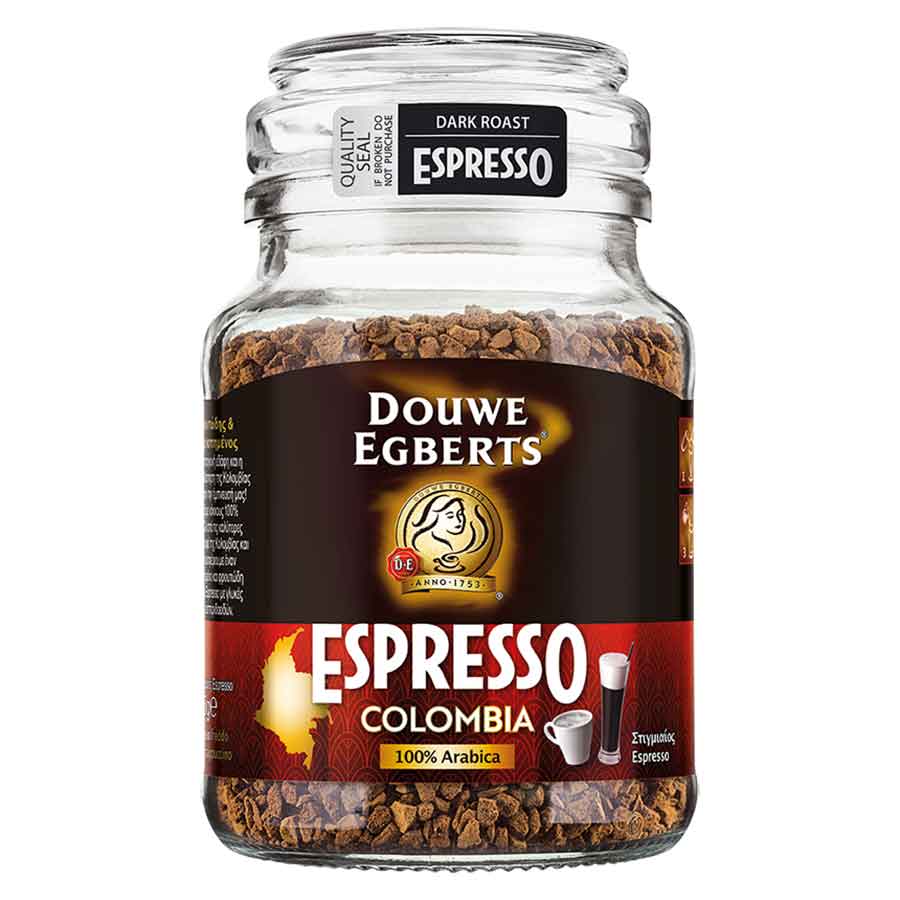 Douwe Egberts Καφές Στιγμιαίος Espresso Colombia 95γρ.