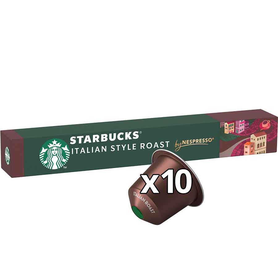 Starbucks Καφές Espresso Italian Roast Σε Κάψουλες 10τεμ. 56γρ.