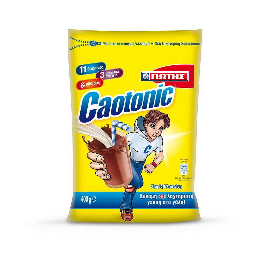 Γιώτης Caotonic Ρόφημα Σοκολάτας Χωρίς Γλουτένη 400γρ.