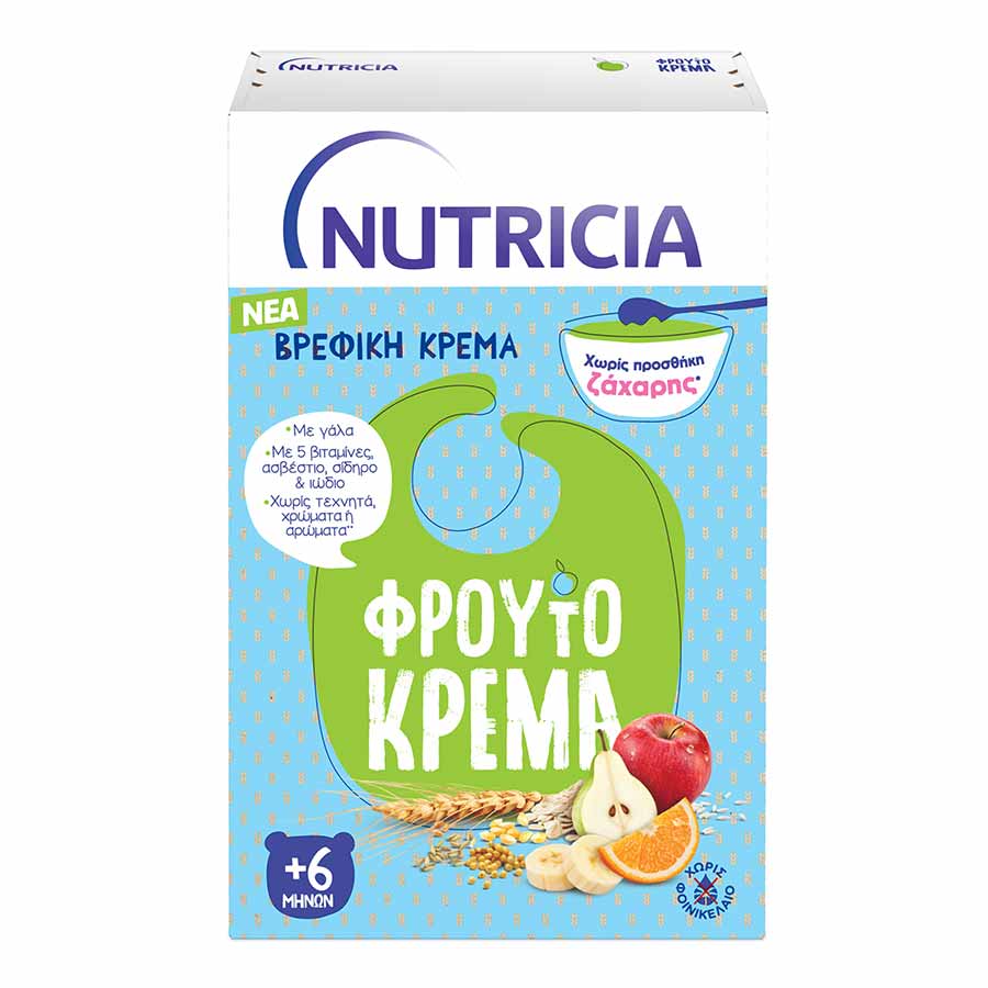Nutricia Φρουτόκρεμα 6+Μηνών 250γρ.
