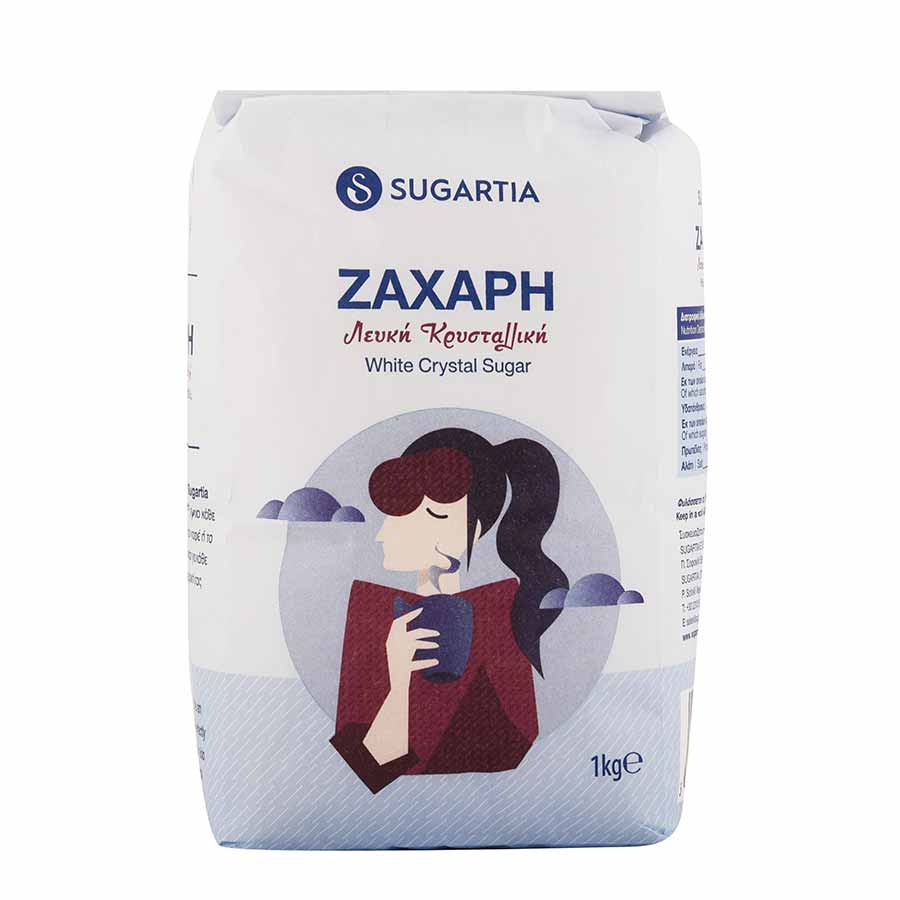Sugartia Ζάχαρη Λευκή Κρυσταλλική 1kg.