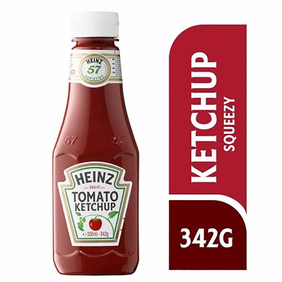 Heinz Κέτσαπ Squeezy 342γρ.