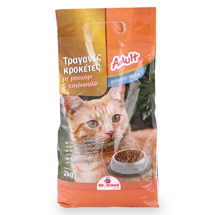 MrGrand Ξηρά Γατοτροφή Adult 2kg.