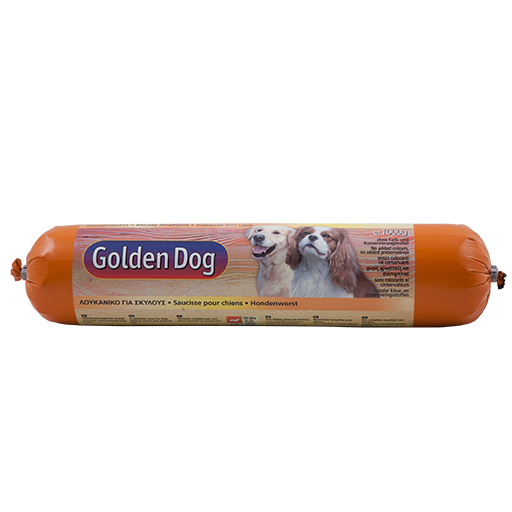 Golden Dog Λουκάνικο Για Σκύλους Μοσχάρι 1kg.