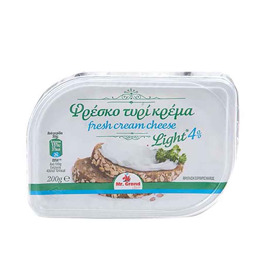 MrGrand Φρέσκο Κρεμώδες Light 4% Λιπαρά 200γρ.